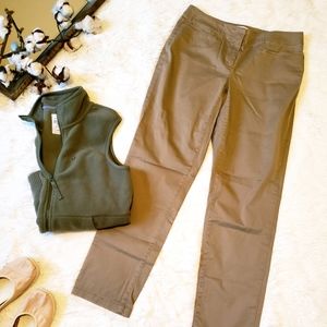 NWOT J. Jill khaki chino pants